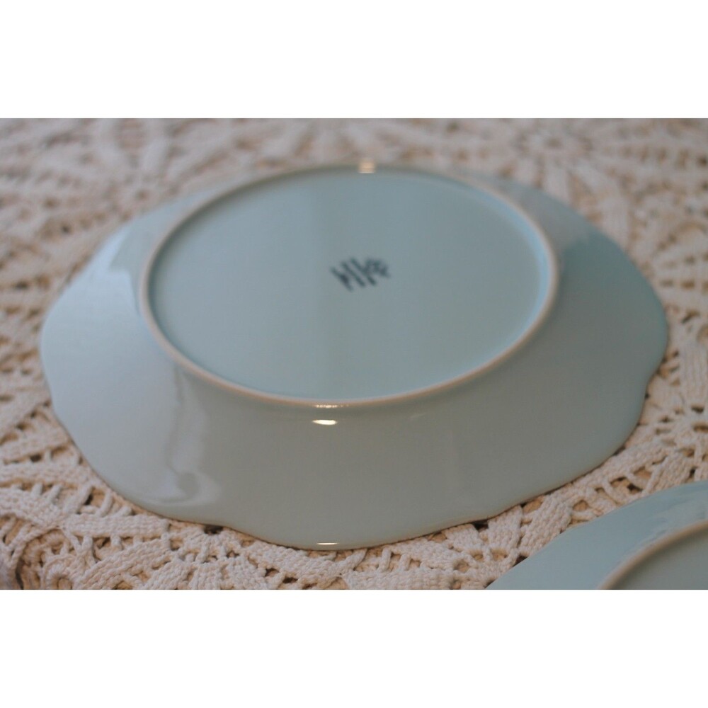 Lenox French Perle Ice Blue Dinner Plates Set of 2